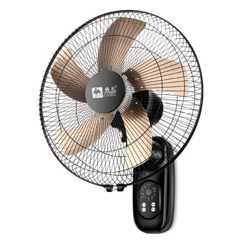 駱駝壁扇掛壁式電風扇家用餐厛掛牆壁風扇掛壁搖頭掛扇金屬大風扇