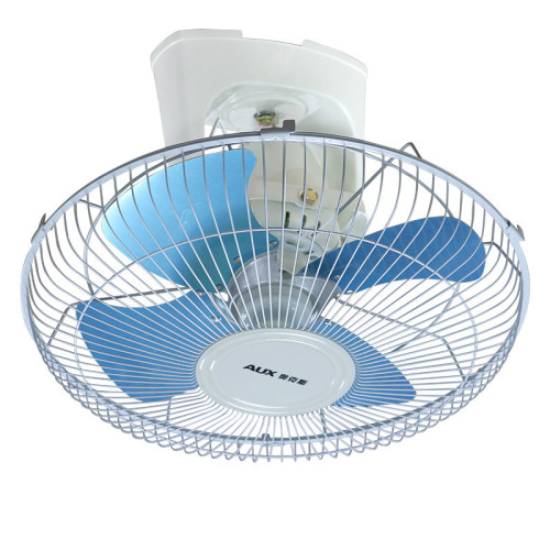 奧克斯吸頂扇16寸樓頂扇搖頭吊頂扇學校宿捨電扇吊風扇工廠直供