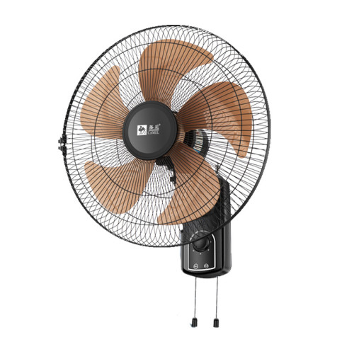 駱駝電風扇掛壁扇搖頭壁扇牆壁扇16寸搖頭輕音大風量拉線壁扇節能