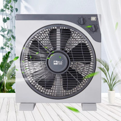 駱駝電風扇家用轉頁扇12寸台式落地式輕音方角電扇現貨一件代髮