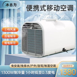 可移動便攜式帳篷空調戶外車載露營歐規美規插頭跨境專供廠家貨源
