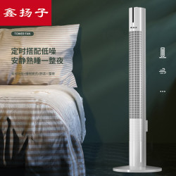 新款塔扇電風扇家用落地扇搖頭大廈扇無葉風扇立式遙控風扇代髮