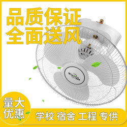 吸頂扇樓頂扇16寸18寸學校宿捨工程吸頂風扇FD40搖頭家用吊頂風扇