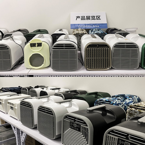 24V/110V/220V便攜式移動空調壓縮機制冷一體機家用戶外露營駐車