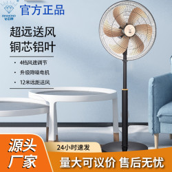 鑽石牌落地扇強力電風扇家用搖頭靜音商務扇宿捨商用大風力工業扇