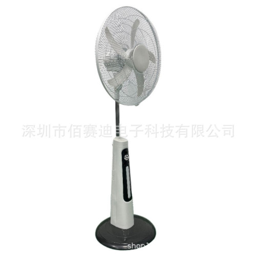 廠家直銷充電風扇戶外露營風扇18藍牙遙控外貿風扇16寸節能燈風扇
