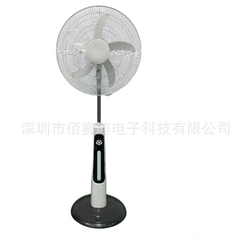 廠家直銷充電風扇戶外露營風扇18藍牙遙控外貿風扇16寸節能燈風扇
