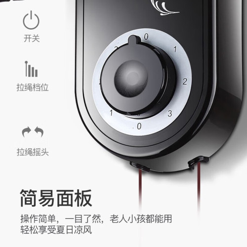 先科壁扇掛壁式電風扇家用大風力商用餐厛宿捨搖頭工業強力壁掛扇