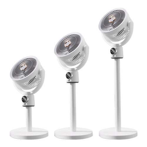 空氣循環扇充電大容量長續航語音電風扇立式家用小風扇