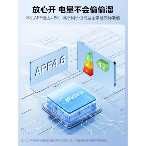 美的酷省電新3匹變頻冷暖智能KFR-72LW/N8KS1-1P