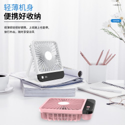 新款台式風扇大風力超薄桌面風扇臥室辦公室露營掛式風扇廠家批髮