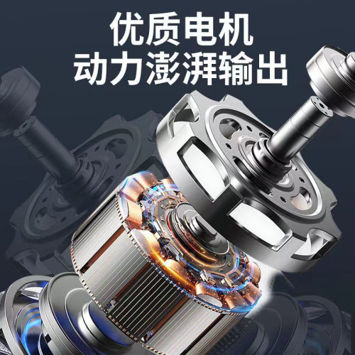小霸王電風扇辦公室落地扇輕音風扇台式6葉搖頭強力風大廠家批髮