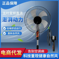 廠家直銷16寸落地扇品牌立式電扇家用風扇外貿熱銷款一件代髮