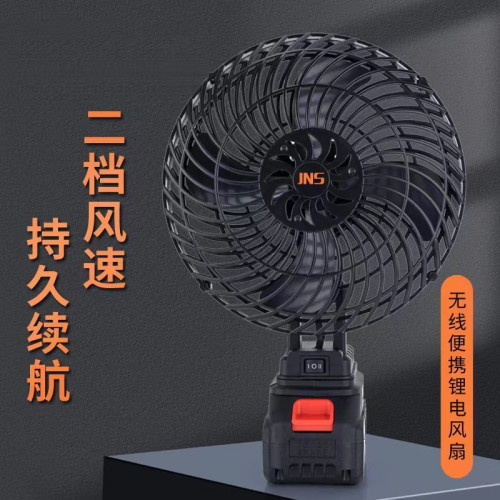 鋰電充電式戶外露營風扇純銅電機家用露營釣魚便攜大功率迷你風扇