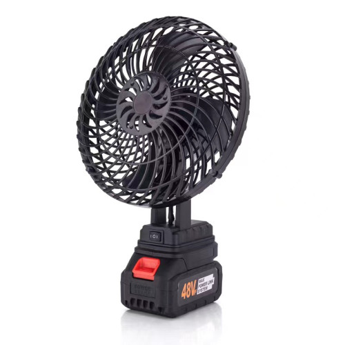 鋰電充電式戶外露營風扇純銅電機家用露營釣魚便攜大功率迷你風扇