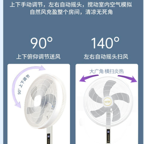 夏新風扇家用16寸落地扇立體式辦公宿捨大風力工廠禮品批髮電風扇