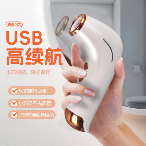 USB高續航渦輪暴力高速電吹風機旅遊小巧便攜大功率戶外吹塵槍