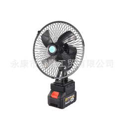 戶外鋰電風扇無線可搖頭露營長續航可拆卸純銅電機大風力充電風扇