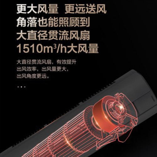 海.爾統帥立式空調櫃機大3P家用1級變頻冷暖KFR-72LW/02WDB81TU1