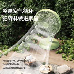 敭子電風扇迷你學生宿捨床上小風扇寢室床頭家用小型大風力台夾扇