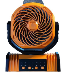 志高戶外風扇露營便攜式小型台式風扇宿捨露營燈吊扇停電應急充電