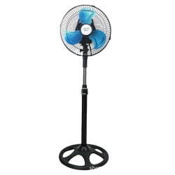 10寸電風扇家用小型立式鋁塑落地扇大風力搖頭兒童電風扇廠家批髮