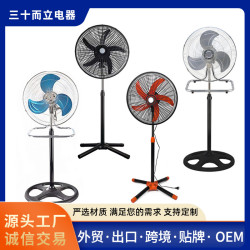出口18寸落地扇外貿三合一風扇立式搖頭工業扇110V南美爆款電風扇