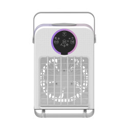 家用桌面USB水冷風扇噴霧電風扇加溼器臥室電風扇家用學生電風扇