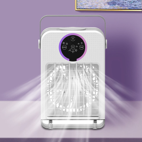 家用桌面USB水冷風扇噴霧電風扇加溼器臥室電風扇家用學生電風扇
