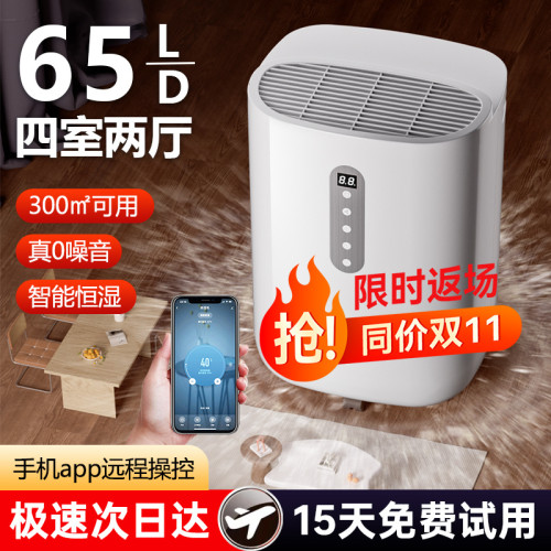 除溼機家用靜音抽溼機臥室內除溼器空氣乾燥地下室吸溼迴南天專用
