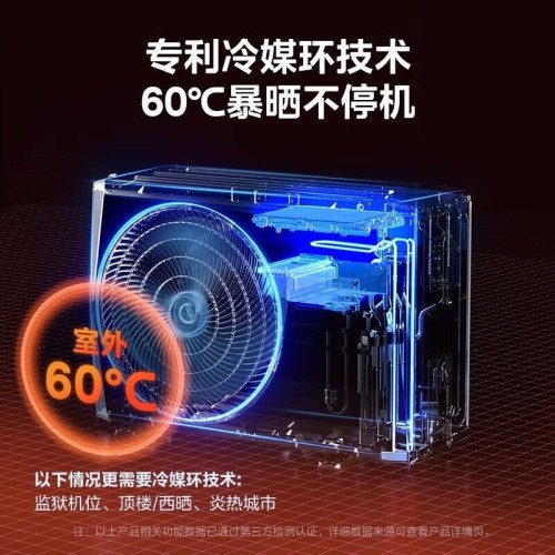 Midea/美的KFR-46GW/N8KS1-1空調2匹一級能傚變頻冷暖節能空調