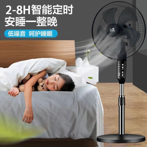 風扇落地式超靜音家用定時大風力立式扇強力風扇16寸落地電扇