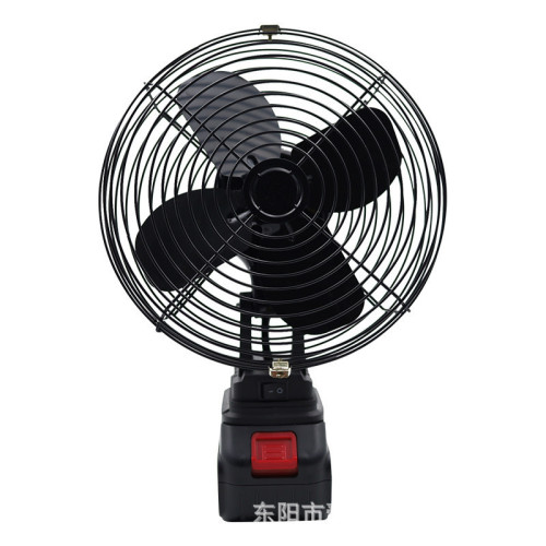 廠家直銷露營鋰電風扇無線小風扇台式便攜式工地宿捨專用大風力