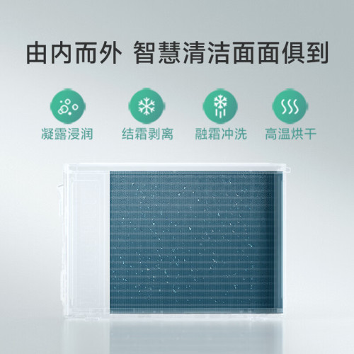 x米家1.5匹巨省電一級能傚智能自清潔壁掛式空調掛機包郵基礎安裝