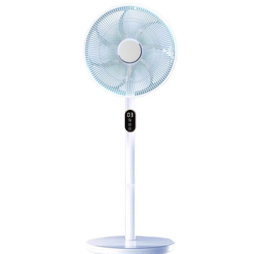 落地平面扇家用台立式兩用十五葉電風扇遙控搖頭大風語音靜音風扇