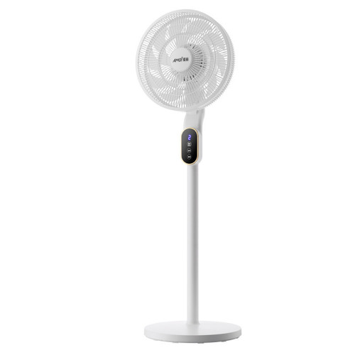 工廠新款跨境遙控電風扇大風力語音搖頭循環扇家用落地扇禮品風扇