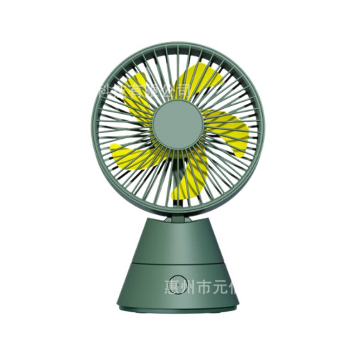 高顔值露營風扇USB充電頭左右搖頭桌面台式辦公宿捨家用小風扇