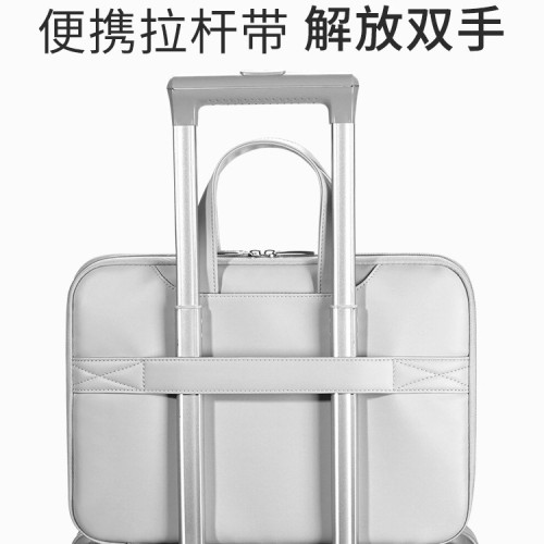 筆記型電腦包手提適用於聯想小新蘋果14寸女華爲13.3華碩戴爾15.6