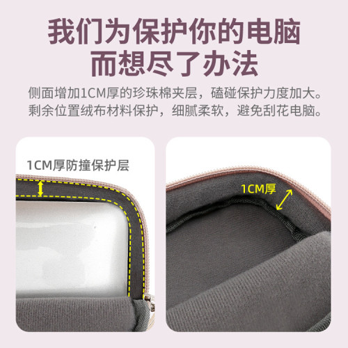 手提筆記型電腦包16寸斜背電腦筆電包14寸適用蘋果macbook13.