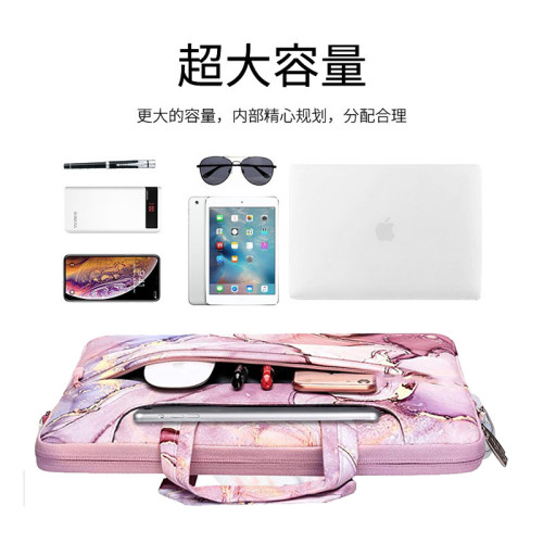 電腦包手提包女生單斜背肩包適用macbook蘋果華爲14 15.6寸時尚款