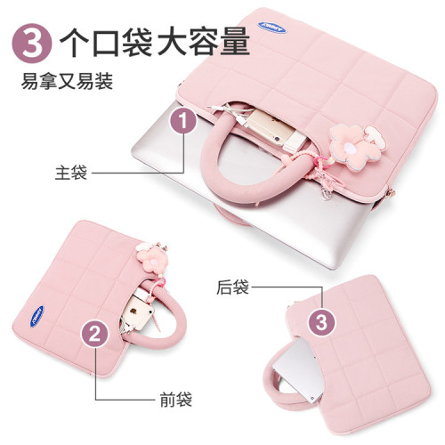 電腦手可愛提掛件包適用蘋果macbook華爲13.3寸14/15.6寸小米華碩