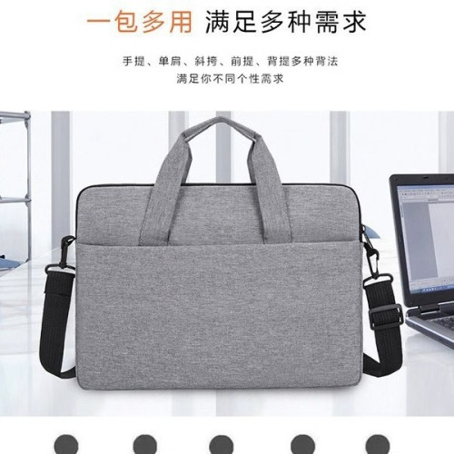 拓爲詩165筆記型電腦包13 14 15 6寸手提單肩斜背輕薄絨毛內膽包