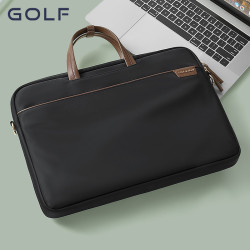 GOLF電腦包14寸筆記型電腦包時尚手提商務包學生通勤休閒文件包