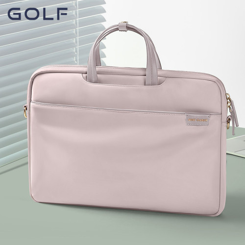 GOLF電腦包14寸筆記型電腦包時尚手提商務包學生通勤休閒文件包