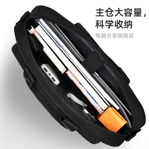 手提肩帶筆記型電腦包大容量高級感收納便捷筆電內膽包