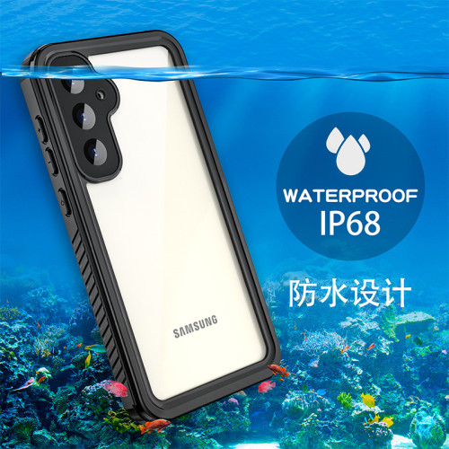 適用三星GalaxyS24FE防水手機殼S23FE防摔防塵20FE密封21FE全包殼