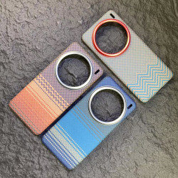 稀缺波浪紋適用vivo x200凱夫拉手機殼X200Pro超薄凱夫拉手機殼