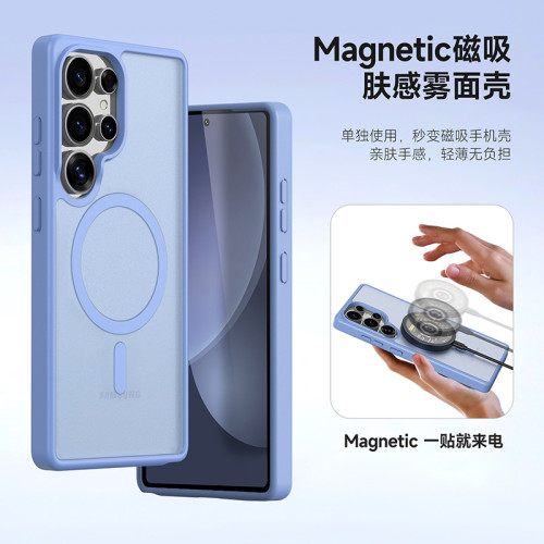 DD適用三星S25Ultra真皮手機殼 二合一磁吸分離錢包款s25皮套case