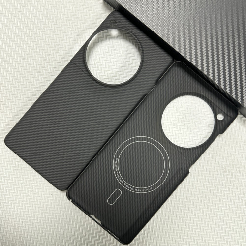 新品OnePlus一加12凱夫拉手機殼一加12手機殼芳綸纖維磁吸款