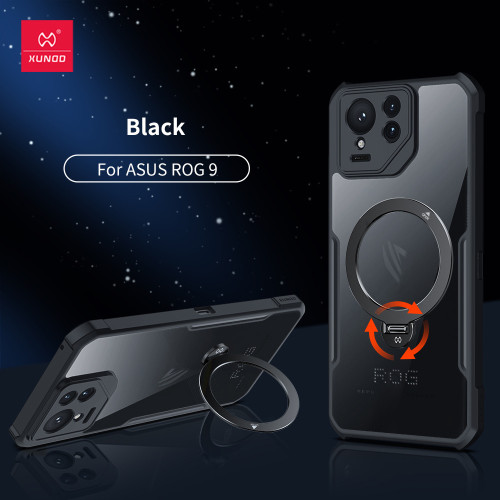 訊迪rog9pro手機殼防摔旋轉支架適用於華碩ROG Phone9保護套